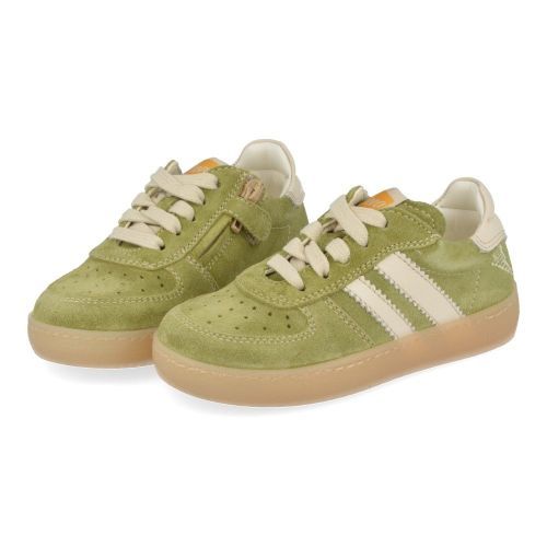 Ocra sneakers kaki  ( - kaki sneaker126) - Junior Steps