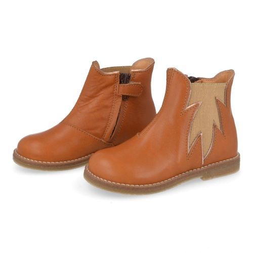 Ocra Short boots cognac Girls (C526/21) - Junior Steps