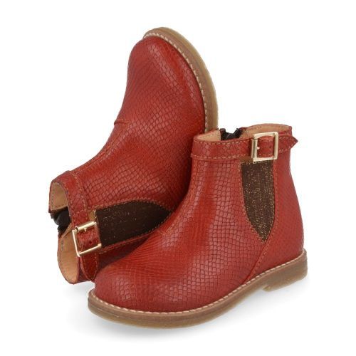 Ocra laarzen kort rood Meisjes ( - kort laarsjeC528/25) - Junior Steps