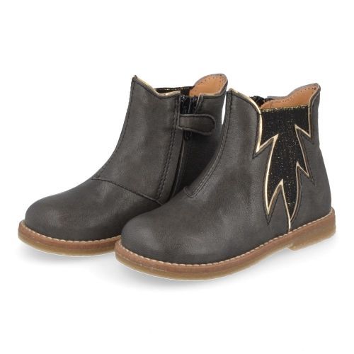 Ocra Short boots Grey Girls (C526/23) - Junior Steps