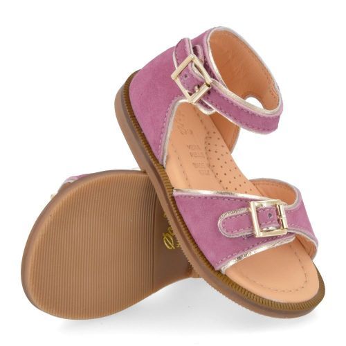 Ocra sandalen lila Meisjes ( - lila sandaalD065) - Junior Steps
