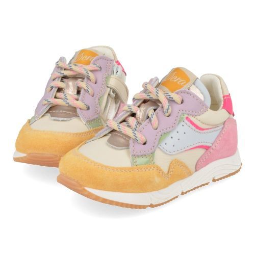 Ocra sneakers oranje Meisjes ( - multikleurige sneaker D367) - Junior Steps