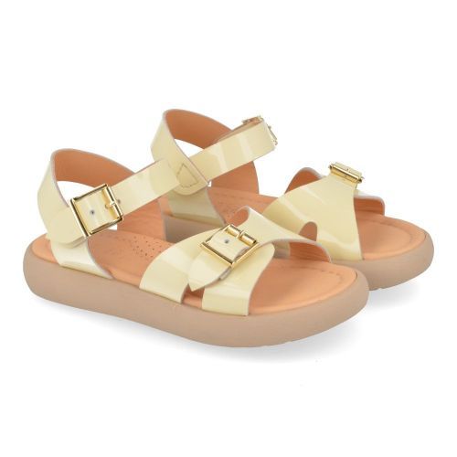 Ocra Sandales Jaune Filles (D066) - Junior Steps