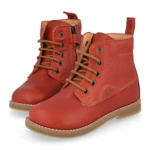 Ocra Lace-up boots Rust brown  (C920) - Junior Steps