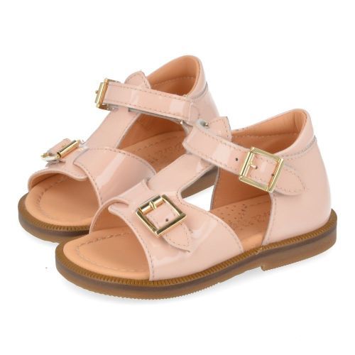 Ocra sandalen roze Meisjes (roze sandaaltje - D055) - Junior Steps