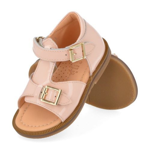 Ocra sandalen roze Meisjes (roze sandaaltje - D055) - Junior Steps