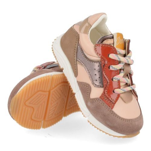 Ocra Baskets rose Filles (D376) - Junior Steps