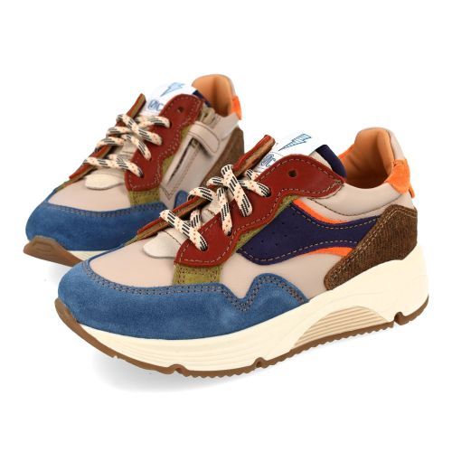 Ocra Baskets Bleu Garçons (D365/10) - Junior Steps