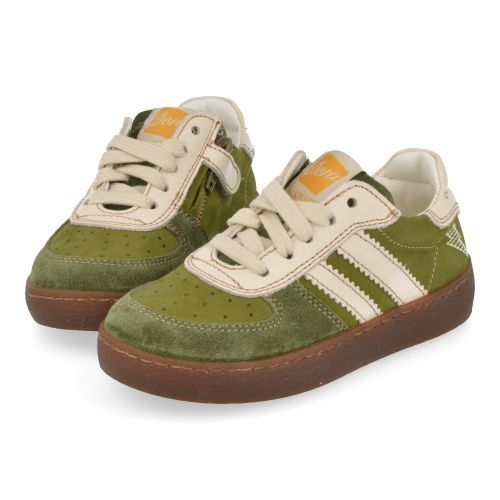 Ocra sneakers kaki Jongens (sneakers kaki suède - 126) - Junior Steps