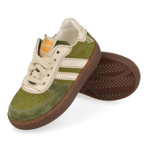 Ocra sneakers kaki Jongens (sneakers kaki suède - 126) - Junior Steps