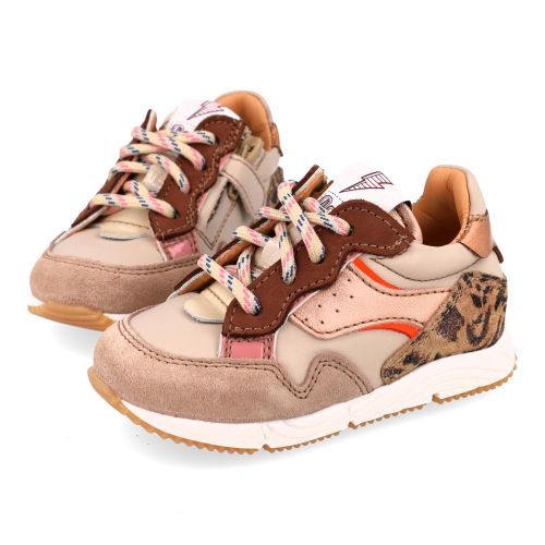 Ocra Baskets beige Filles (D367/5) - Junior Steps