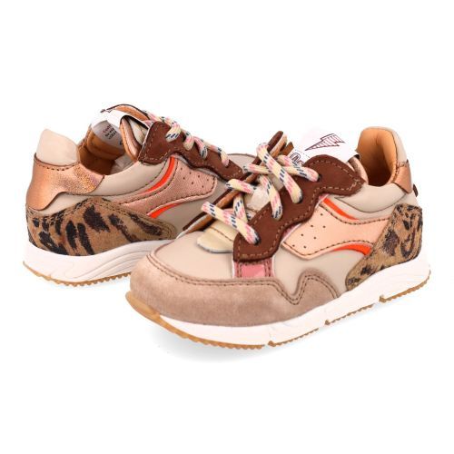 Ocra Baskets beige Filles (D367/5) - Junior Steps