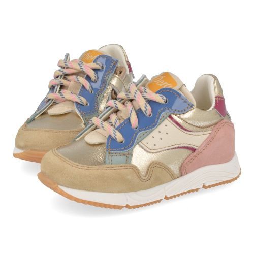 Ocra sneakers GOUD Meisjes (sneakers meisjes goud multikleur - D367) - Junior Steps