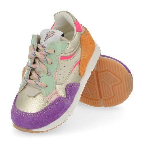 Ocra sneakers paars Meisjes (sneakers meisjes multikleur - D367/5) - Junior Steps
