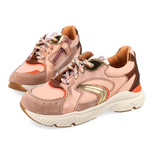 Ocra Baskets rose Filles (E090) - Junior Steps
