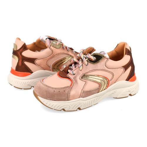 Ocra Baskets rose Filles (E090) - Junior Steps