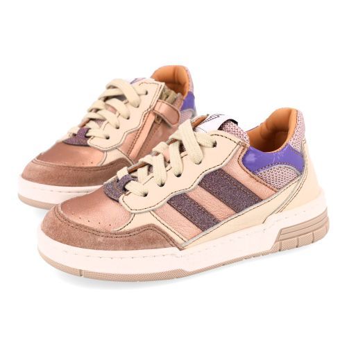 Ocra Baskets rose Filles (D910) - Junior Steps