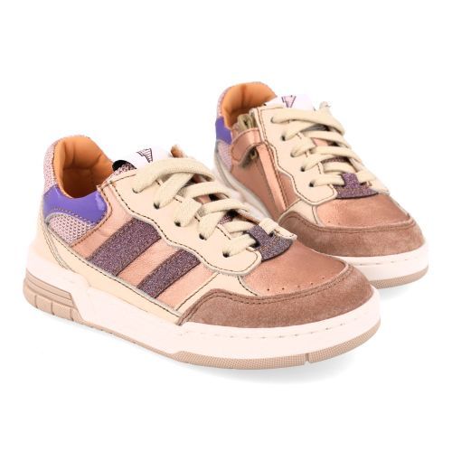 Ocra Baskets rose Filles (D910) - Junior Steps