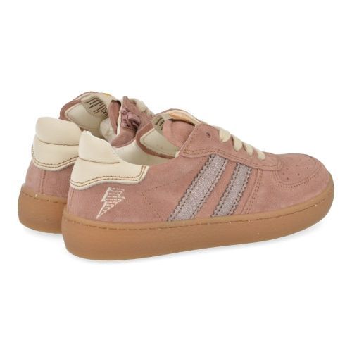 Ocra sneakers roze Meisjes (sneakers roze suède - 126) - Junior Steps