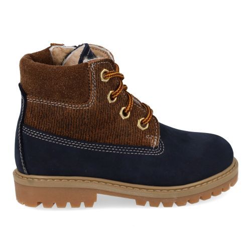 ocra veterboot blauw