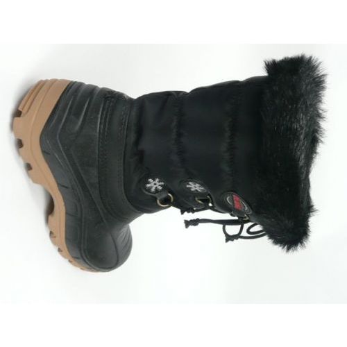 Olang Snow boots Black Girls (patty) - Junior Steps