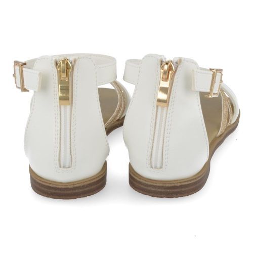 Patrizia pepe sandalen wit Meisjes ( - witte sandaalPJ293.27) - Junior Steps