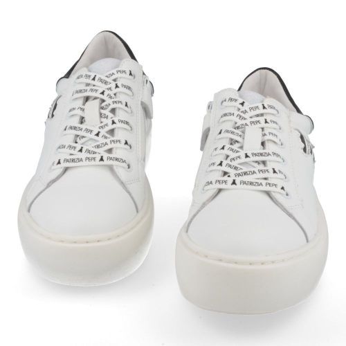 Patrizia pepe sneakers wit Meisjes ( - witte sneaker PJ200.06) - Junior Steps