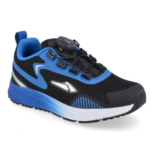 Piedro sneakers Zwart Jongens ( - zwarte sneaker met draaiknop151.70153.10) - Junior Steps