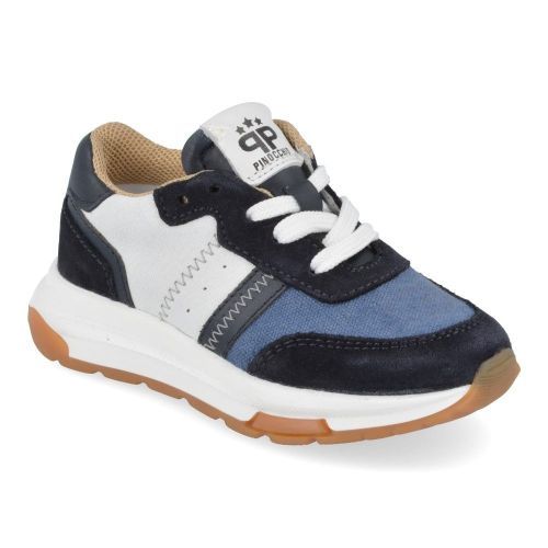 Pinocchio sneakers blauw Jongens ( - blauwe sneaker P1579/A) - Junior Steps
