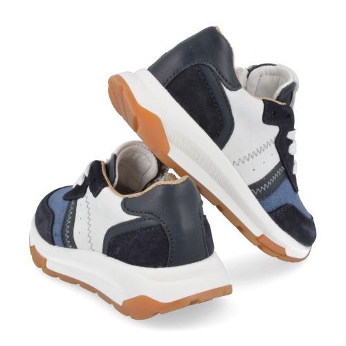 Pinocchio sneakers blauw Jongens ( - blauwe sneaker P1579/A) - Junior Steps