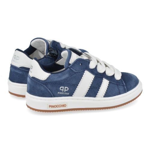 Pinocchio sneakers blauw Jongens ( - blauwe sneaker P1811) - Junior Steps