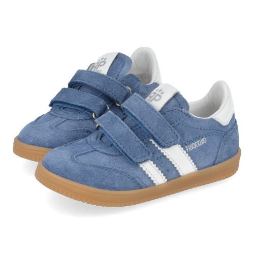 Pinocchio sneakers blauw Meisjes ( - blauwe sneaker P1512) - Junior Steps