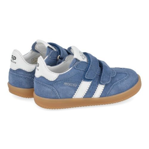 Pinocchio sneakers blauw Meisjes ( - blauwe sneaker P1512) - Junior Steps