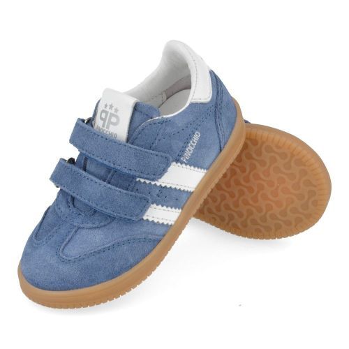 Pinocchio sneakers blauw Meisjes ( - blauwe sneaker P1512) - Junior Steps