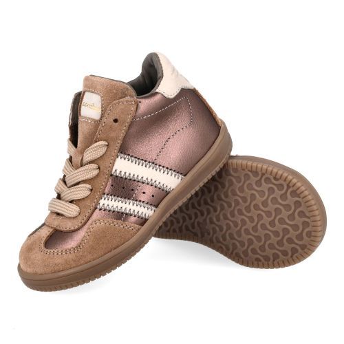 Pinocchio sneakers brons Meisjes (Bronze  sneaker  - P1104) - Junior Steps