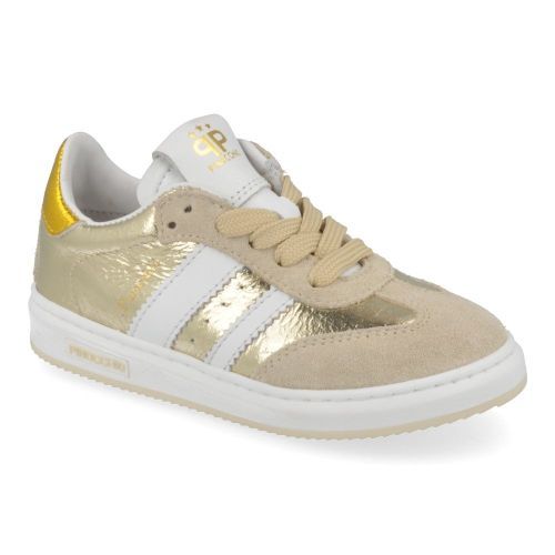 Pinocchio sneakers GOUD Meisjes ( - gouden sneaker P1510) - Junior Steps