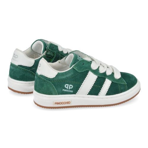 Pinocchio sneakers groen Jongens ( - groene sneaker P1811) - Junior Steps