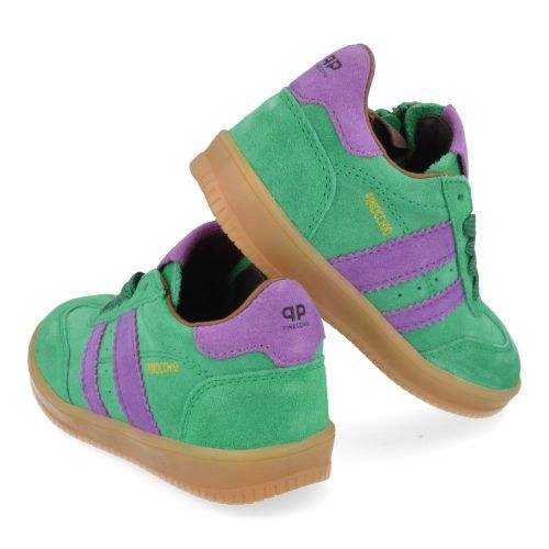 Pinocchio sneakers groen Meisjes ( - groene sneaker P1511/C) - Junior Steps