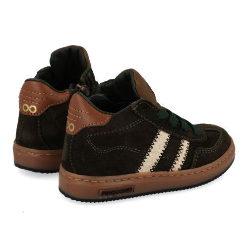 Pinocchio sneakers groen  (groene  sneaker  - P1102) - Junior Steps