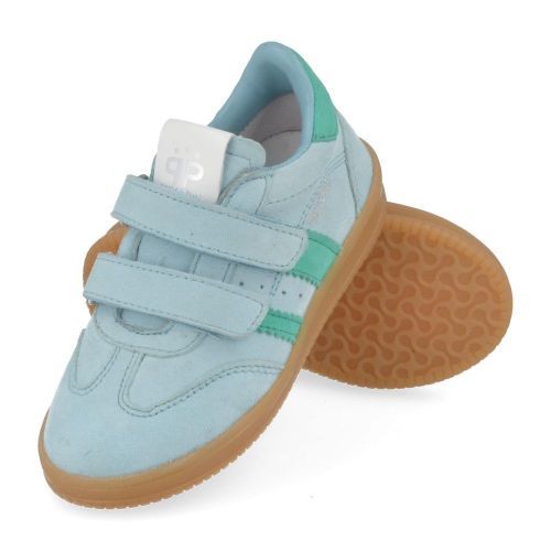 Pinocchio sneakers lichtblauw Meisjes ( - lichtblauwe sneaker P1511) - Junior Steps