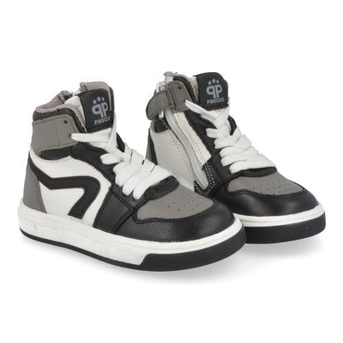 Pinocchio Sneakers Grey  (P1012) - Junior Steps