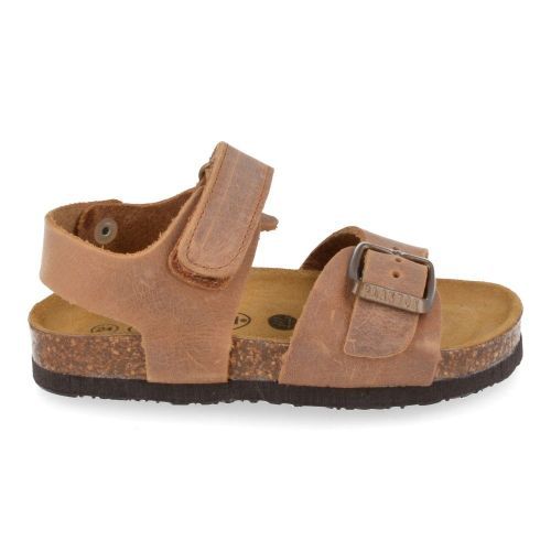 Plakton sandalen cognac