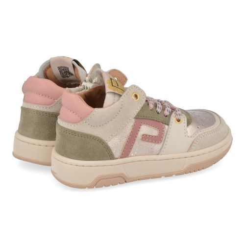 Poldino sneakers GOUD Meisjes (beige gouden sneaker  - 6892) - Junior Steps