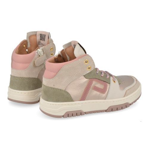 Poldino sneakers GOUD Meisjes (beige gouden sneaker  - 6893) - Junior Steps