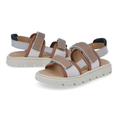Poldino sandalen beige Jongens (beige sandaal - 6908) - Junior Steps