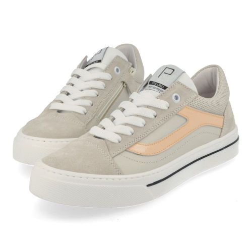 Poldino sneakers beige Meisjes (beige sneaker  - 6723) - Junior Steps