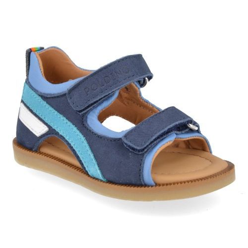 Poldino sandalen blauw Jongens ( - blauw sandaaltje6521) - Junior Steps