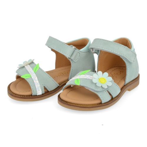 Poldino sandalen blauw Meisjes ( - blauw sandaaltje6336) - Junior Steps