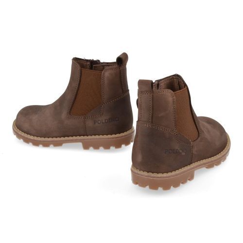 Poldino Short boots Brown Boys (6402) - Junior Steps