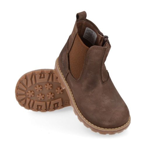 Poldino Bottes courtes Brun Garçons (6402) - Junior Steps